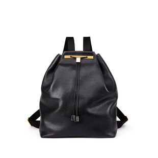 KAISER凯撒植鞣牛皮包包女大容量双肩包女款旅行包背包真皮女包