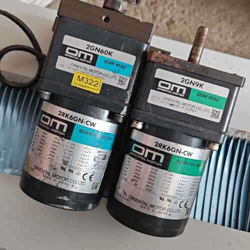 询价东方东方调速电机2RK6GN-cw，带减速机旧货成色