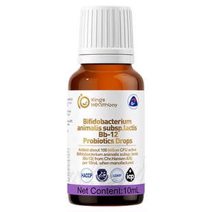 金斯健贝动物双歧杆菌BB12婴幼益生菌官方旗舰店新西兰进口儿童