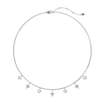 Vary Vase星星挂饰项链 原创纯银精致锁骨链小众设计