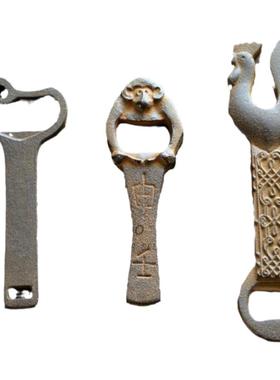 日本铁制生肖开瓶器未/申/酉