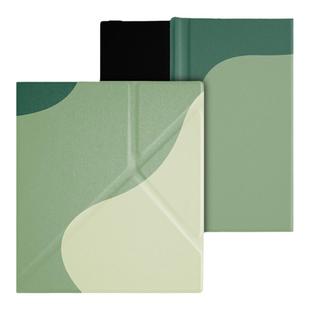 适用掌阅iReader Ocean5pro保护套ocean5c磁吸壳7英寸Ocean4 turbo 2025折叠ocean3纯黑色支架休眠唤醒壳套