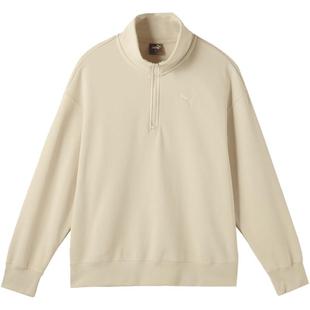 加绒保暖加厚运动卫衣男女PUMA彪马官方冬季半拉链运动上衣632293