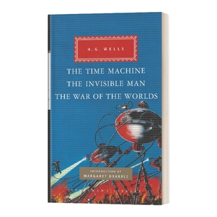 英文原版 The Time Machine The Invisible Man The War of the Worlds  H. G.威尔斯 时间机器 隐身人 世界大战  英文版进口书