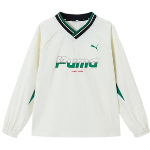 PUMA彪马童装秋季新款儿童长袖卫衣男童薄款卫衣宽松运动风上衣