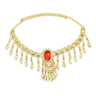 古风印度饰品额头链项链手链戒指一体耳环民族舞蹈汉服配饰西域