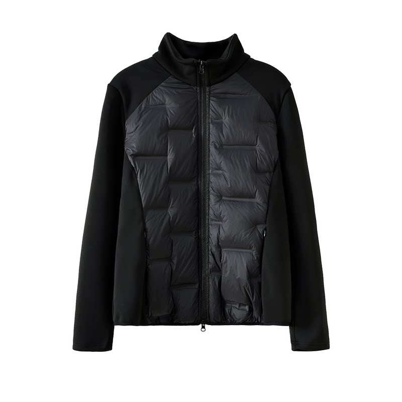 大码女连帽90白鸭绒羽绒服