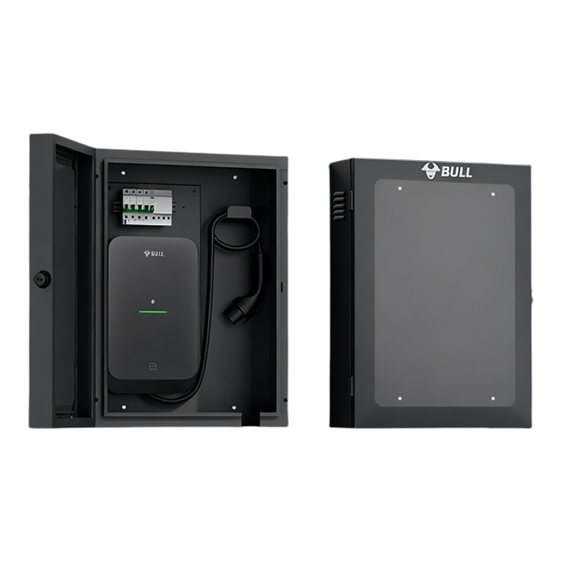 公牛充电桩外壳保护箱家用户外7kw问界比亚迪新能源汽车防水防尘