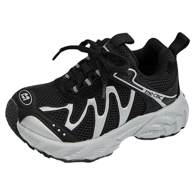 CBC女童鞋秋儿童老爹鞋2025新款