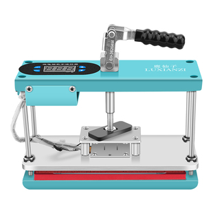 鹿仙子加热保压台数显调温手机维修气密贴合屏幕支架后盖热压夹具