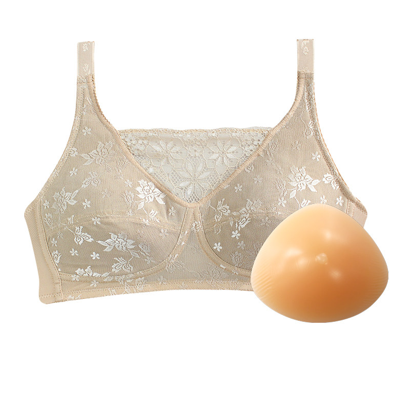 硅胶义乳术后专用抹胸大码内衣