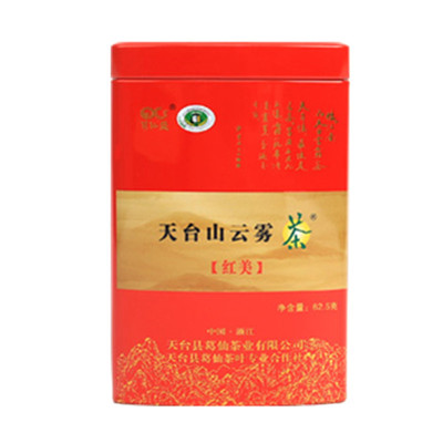 天台红茶云雾茶高山茶业罐装