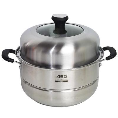 爱仕达多层蒸锅馒头304不锈钢