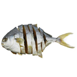 湛江特产海捕大金鲳鱼干渔民淡晒金仓银昌咸鱼干淡口无添加海鱼干