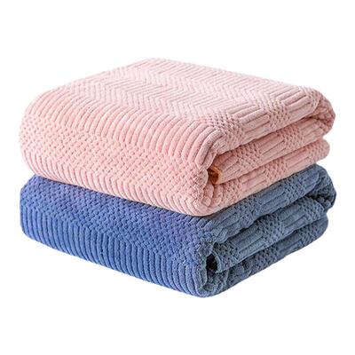 爱尔思极简风珊瑚绒通用超吸水