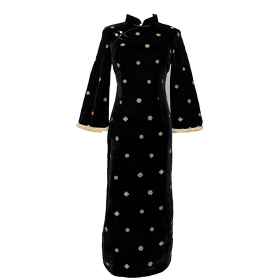 新中式改良旗袍年轻款少女复古