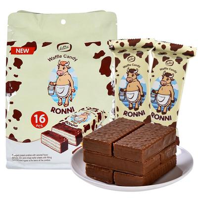 俄罗斯威化饼干原装进口巧克力