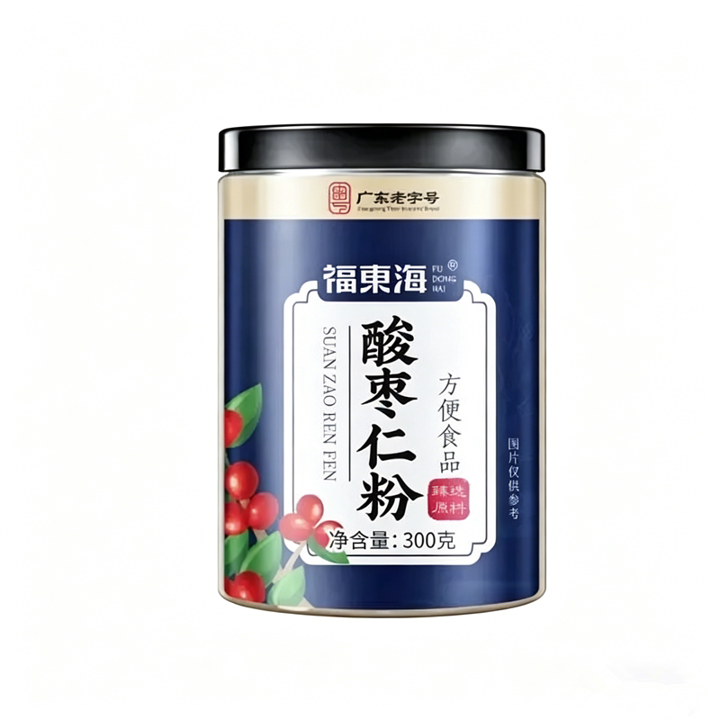福东海酸枣仁粉300g 酸枣仁茶睡眠泡水冲服（26年新货 多瓶优惠）