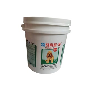 信元发育宝整肠钙胃能套装大桶2kg补钙专用狗狗幼犬成犬钙胃能3kg