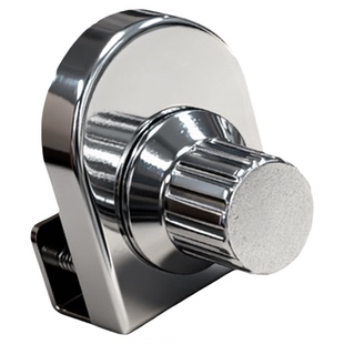 猫别墅柜门锁专用免开孔锁扣展示柜玻璃柜锁猫笼中间锁体安全锁扣