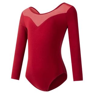 芭蕾舞练功服儿童夏季形体体服春秋季女孩中国舞体操服舞蹈服纯棉