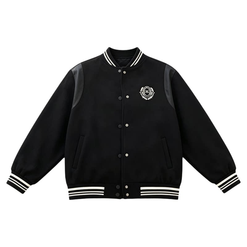 鸭鸭90绒羽绒服冬季女士时尚棒球服短款日常通勤简约运动韩版外套