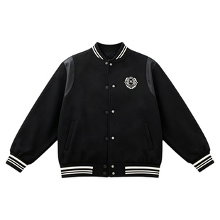 鸭鸭90绒羽绒服冬季女士时尚棒球服短款日常通勤简约运动韩版外套