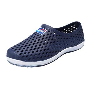 新品夏季男士洞洞鞋凉鞋透气网鞋休闲鸟巢鞋户外涉水沙滩凉鞋男款