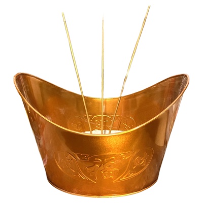 家用金元宝聚财香炉招财元宝香炉