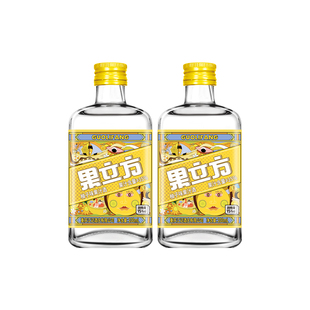 江小白果立方15度100mL柚子味微醺女士低度甜酒果酒高颜值调酒