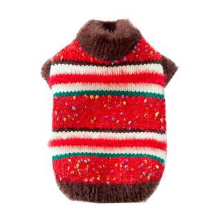 小猫咪过年喜庆衣服布偶幼猫宠物暹罗德文无毛猫冬天加厚毛衣拜年