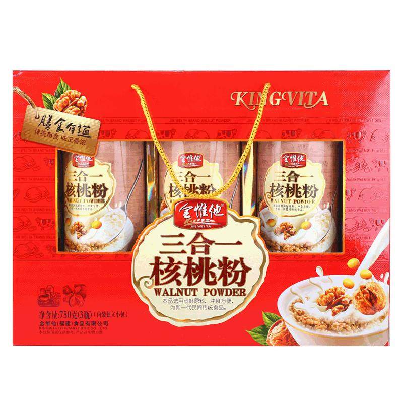 金惟他老年人营养品送礼核桃粉