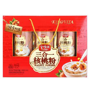 金惟他中老年人高钙核桃粉礼盒装老年人营养品早餐年货送礼送长辈