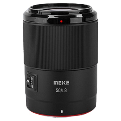 MEKE美科50mm F1.8人像镜头全画幅自动定焦适用E L口
