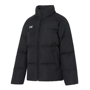 【自营】UA安德玛羽绒服男装女装新款立领运动服保暖简约时尚外套