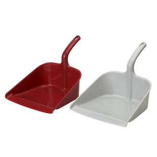 日本 手持塑料簸箕 清洁垃圾工具手柄式家用壁挂小畚斗搓子畚斗