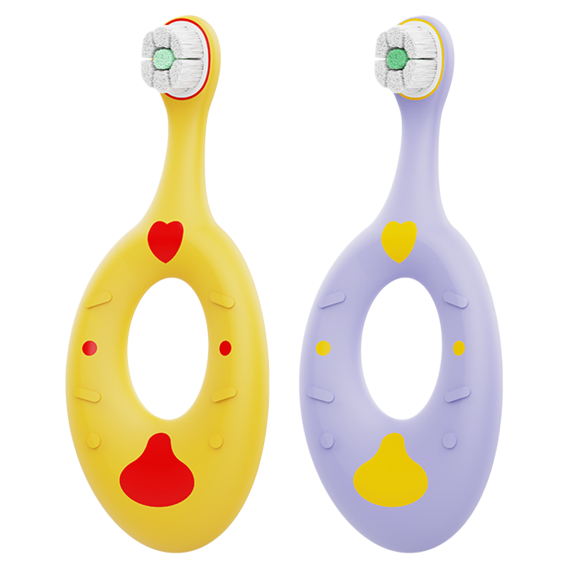 刷博士婴童无铜软毛小头口腔清洁