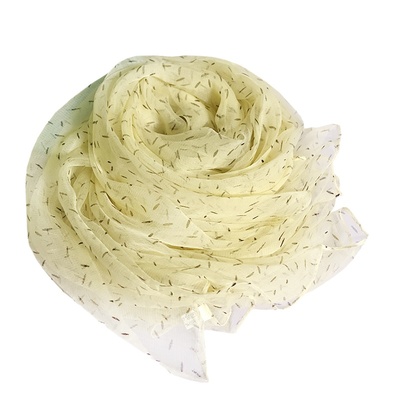 四季印花防晒保暖护颈女真丝丝巾