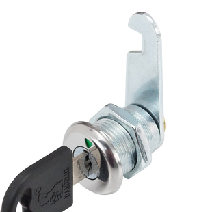 文件柜锁铁皮柜门抽屉锁员工储物柜橱门偏心带指示通用锁芯带钥匙