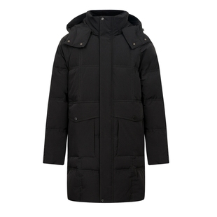 珈仕达立领脱卸帽时装羽绒冬季新品男士时尚加厚中长款羽绒服