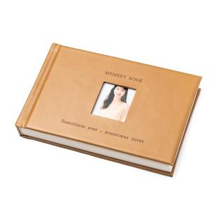 聚册拍立得卡册mini相纸相册开窗设计皮革封面凹槽不爆本可书写3寸照片收纳本拍立得相册收纳册