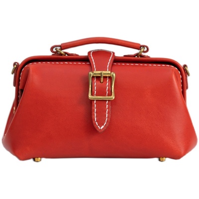 真皮斜挎包TANGENTLINEAR横款