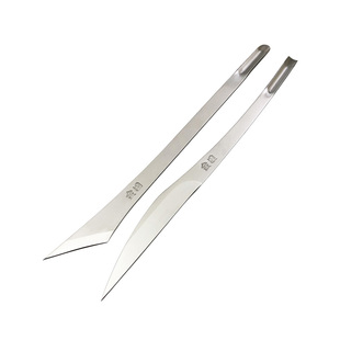 金田不锈钢水仙花雕刻刀 多肉植物砍头刀分根修根分侧芽分株扦插