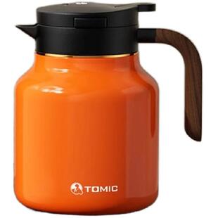 tomic 特美刻智能显温焖茶壶送礼纯钛内胆焖泡壶便捷大容量保温壶