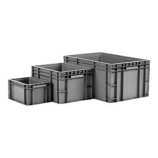 塑料周转箱储物盒库房零件包装塑料筐收纳物流箱EU长方形加厚盒子