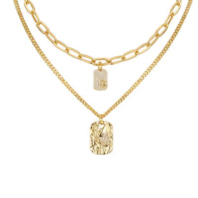 DAISYBEAUTY双层叠戴项链