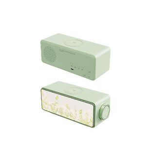 蓝牙音响画境无线充电蓝牙音箱小夜灯送礼物女生桌面摆件生日礼物