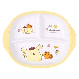 五和布丁狗儿童碗家用宝宝餐具婴儿辅食碗可爱分格餐盘学生吃饭碗