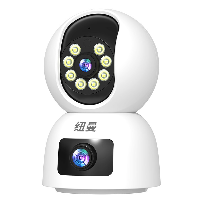 纽曼AI摄像头超高清360度室内外无线智能家用高清监控器远程夜视