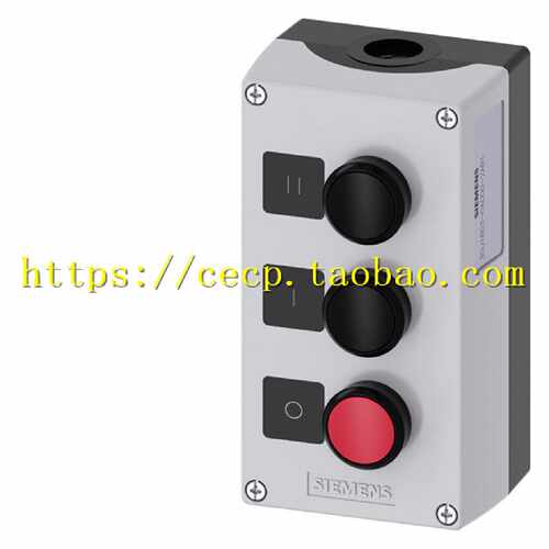 询价3SU1803-0AD00-2AB1三位按钮控制盒塑料